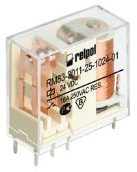Miniature relays RM83, Miniature PCB power relays 