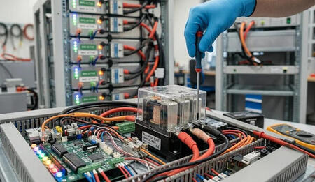 Zarządzanie magazynami energii (BMS) – dobór przekaźników