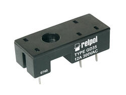 Socket GD35 - for PCB , Sockets for miniature relays 