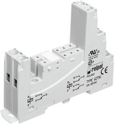 Socket GZT80 - screw terminals, Sockets for miniature relays 
