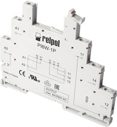 PI6W-1P socket - with screw terminals, Sockets for interface relays
