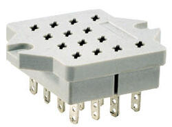 Socket GOP14 - solder terminals, Sockets and accessories for R15