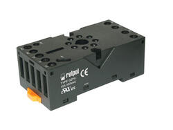 Socket GZP8 - screw terminals, Sockets and accessories for R15