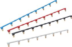 Strip 8-poles ZGZP4-8, Connecting accessories for Push-in sockets and push-in relays