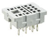 Socket SU4L - solder terminals, Sockets for R2N, R3N, R4N