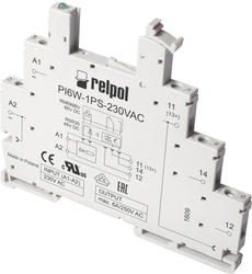 Socket PI6W-1PS - Screw terminals, Sockets for interface relays