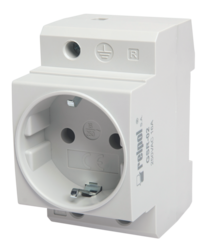 Plug-in sockets GSR-02, Plug-in sockets on 35 mm rail mount GSR