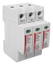 Ograniczniki przepięć do instalacji DC serii RSP-T2-DC..., Ograniczniki przepięć do instalacji DC