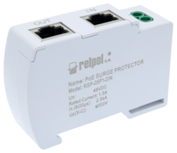 Ogranicznik przepięć PoE LAN do sieci Ethernet RSP-05M1, Ograniczniki przepięć - sygnałowe