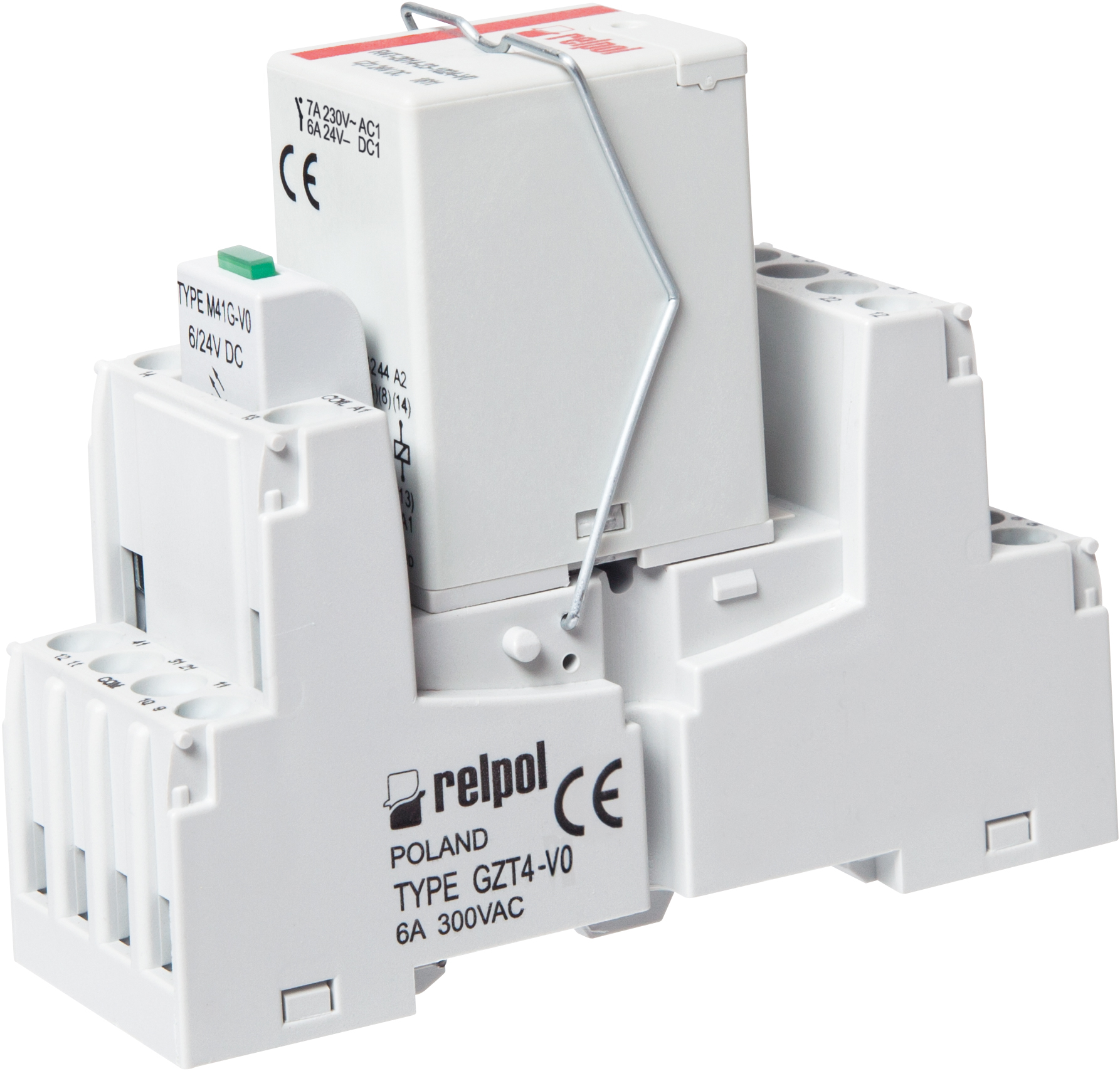 / Przekaźniki dla kolejnictwa PIR4T z gniazdem GZT4-V0 862562 ...