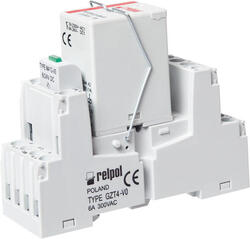 , PIR4T with socket GZT4-V0 - railroad interface relays
