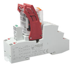 PIR4 with socket GZP4 - interface relays with Push-in terminals, Interface relays