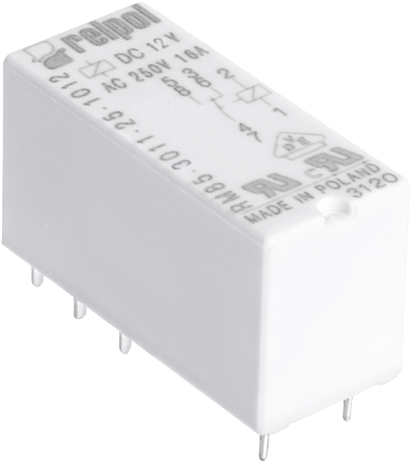 / Miniature relays RM85Miniature PCB power relays RELPOL S.A.