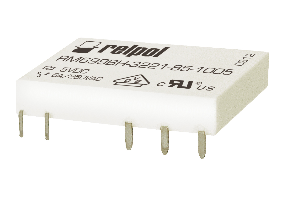 / Miniature relays RM699B Miniature PCB power relays RELPOL S.A.