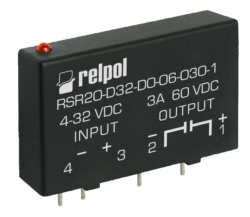 Solid state relays RSR20 / Solid State Relays PCB mounting RELPOL S.A.