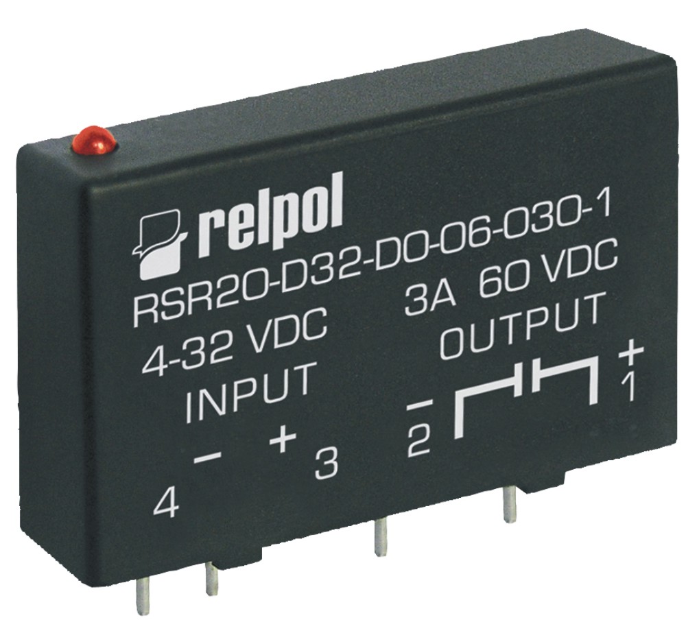 cylinder Sow private Przekaźnik Półprzewodnikowy Miniaturowy przekaźnik półprzewodnikowy i  półprzewodnikowe RSR20 - RELPOL S.A.