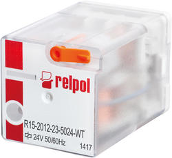 Relay R15 2 CO, Industrial plug in Relays