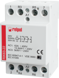 , Installation contactors