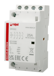 Installation contactors RXC25-4P, Installation contactors RXC series