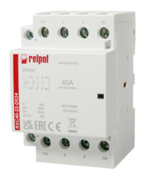 Installation contactors RXC40, Installation contactors RXC series